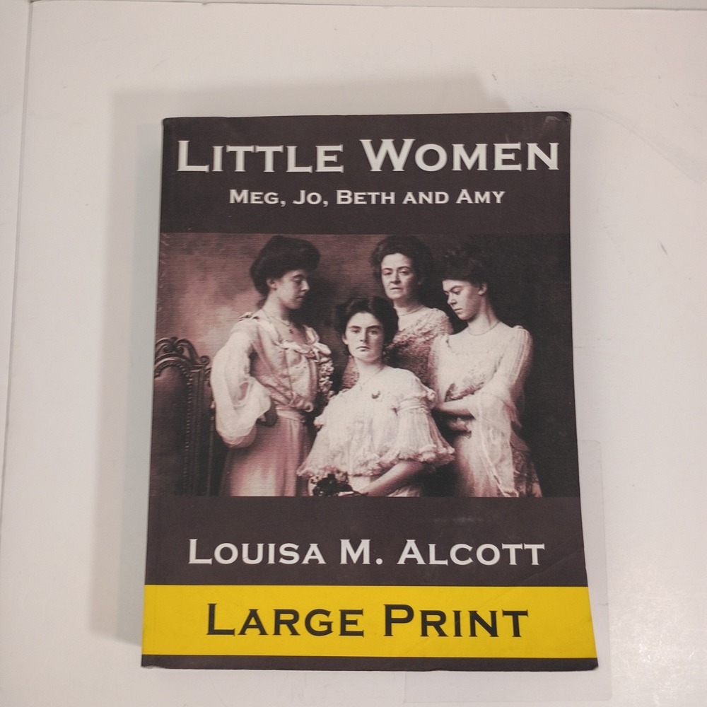 Little Women by Louisa May Alcott - Super Large Print Edition, Paperback